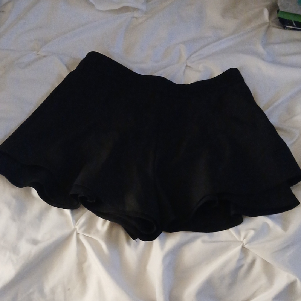 Zara Elegant Black Skorts